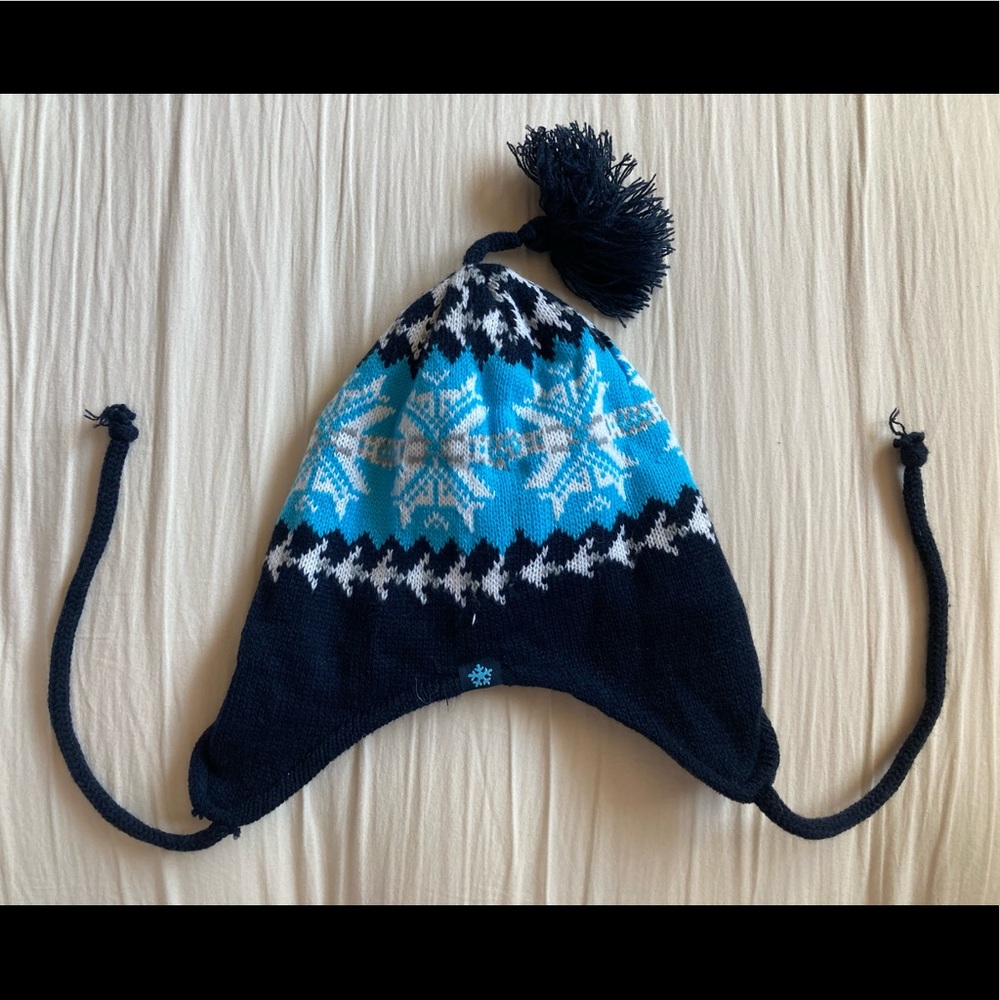 Blue Winter Toque - Picture 2 of 2